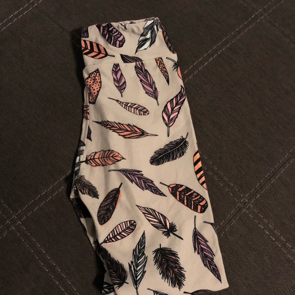 LulaRoe - Feather Leggings - Tween